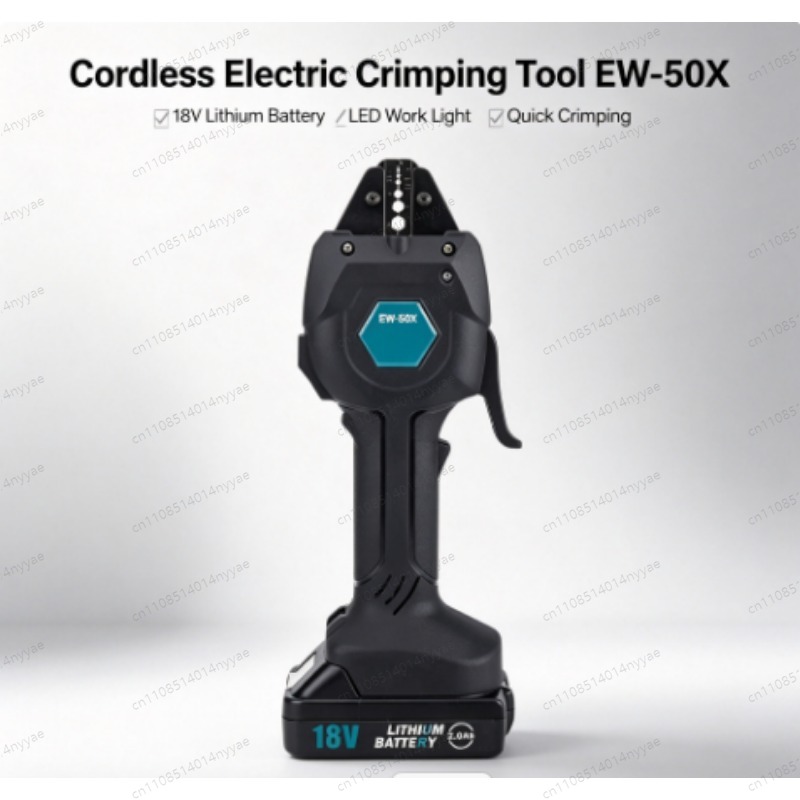 Power Tools Hydraulic - EW-50X Cordless Crimping Tool - 18V