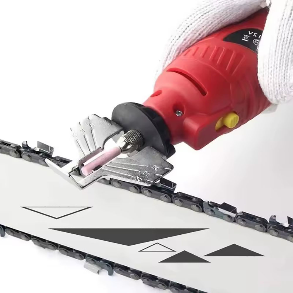 Power Tools World - Chainsaw Sharpening Kit Saw Blade Sharpener
