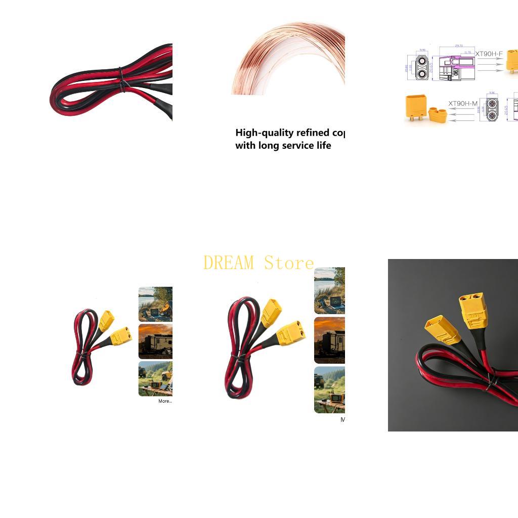 Power Tools For Sale - High Current XT90 Connector Wire 10AWG