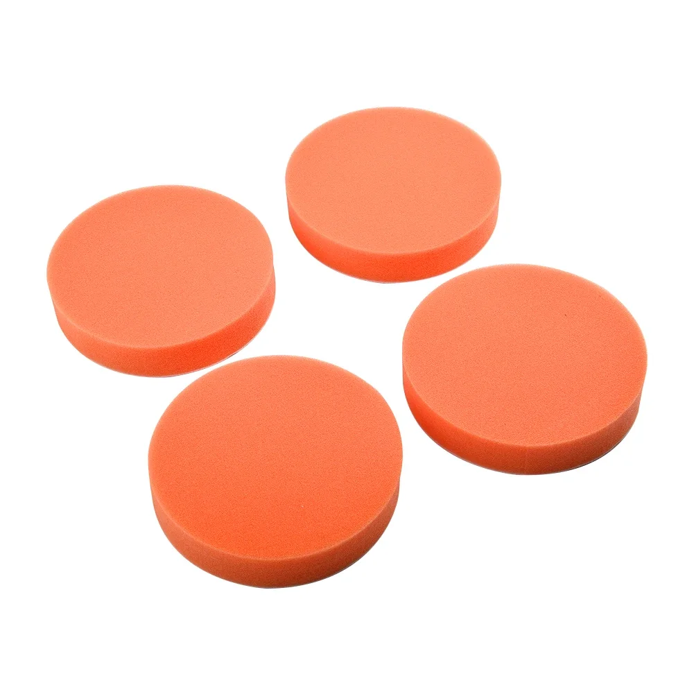 4Pcs 125mm Car Polishing Spong - Power Tools Orange 评论和价格
