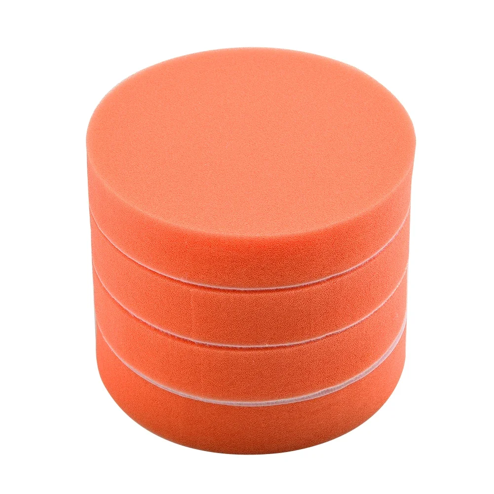 4Pcs 125mm Car Polishing Spong - Power Tools Orange 评论和价格