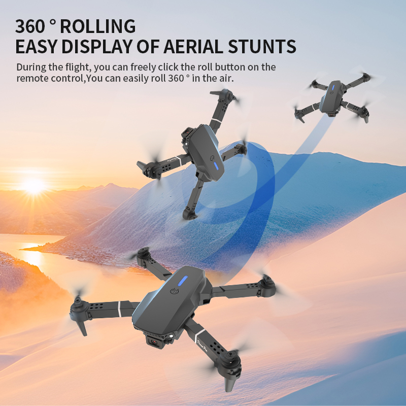 E88 Pro Foldable Drone Dual HD - Power Tools World 评论和价格