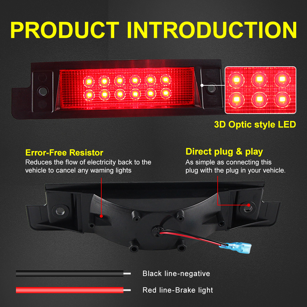 1PCS High Mount LED Tail 3rd T - Power Tools World 评论和价格