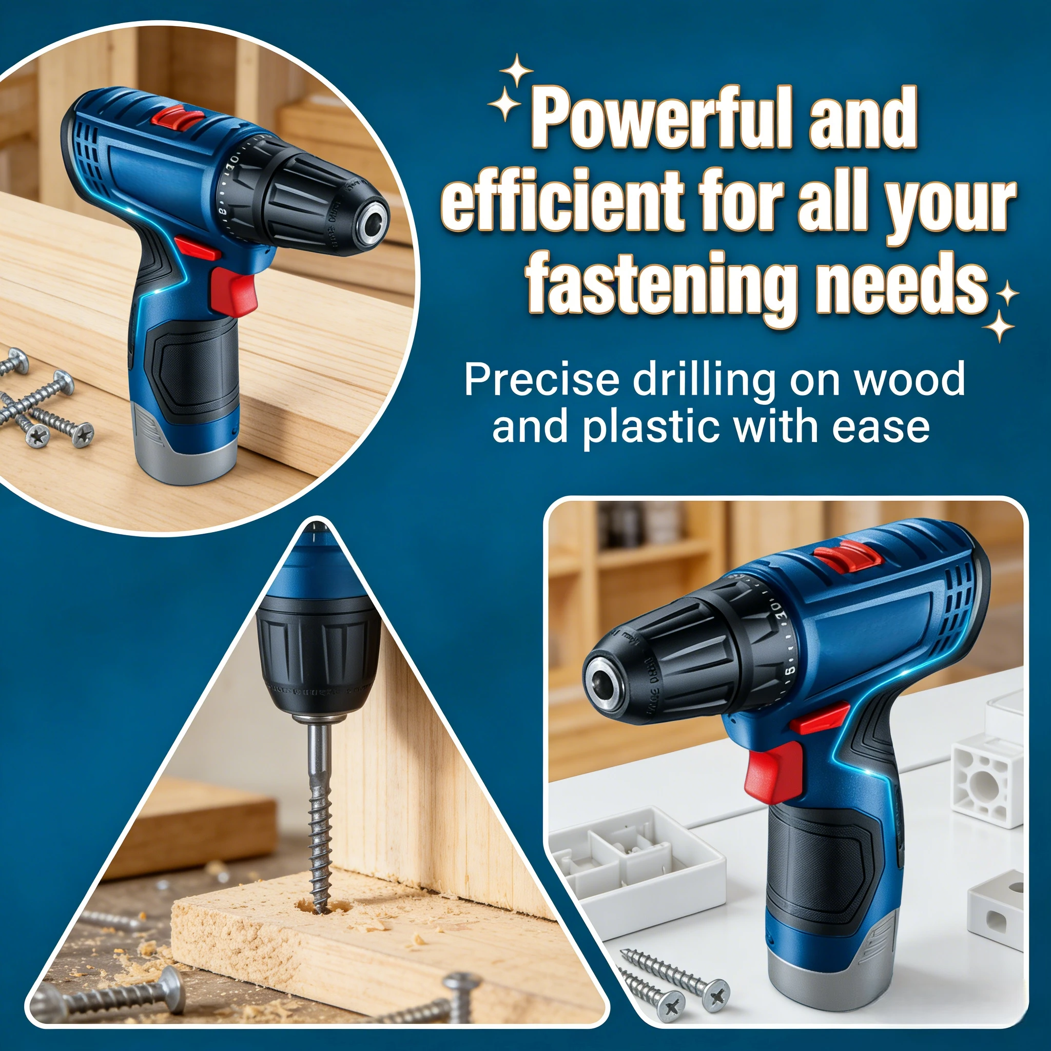 Bosch Electric Drill GSR 120-L - Power Tools Set 评论和价格