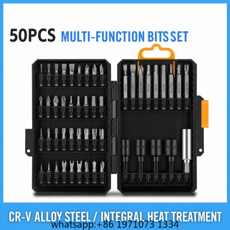 50PCS Impact Driver Bit Set Ph - Power Tools Kits 评论和价格