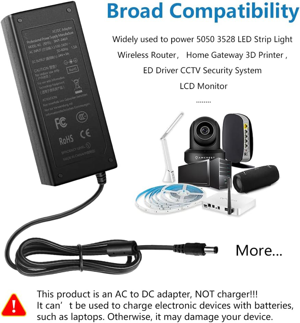 24V AC Adapter Charger for Log - Power Tools For Sale 评论和价格
